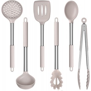 LIANYU Cooking Utensils Set of 6, Silico...