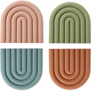 Trivets for Hot Dishes, Colorful Silicon...
