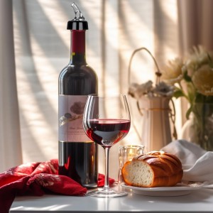 Automatic Measured Bottle Pourer -1 oz (about 30 mL) Set of 6,Pour Spouts for Liquor Bottles with Dust Caps,Measure Pourer Drinks Wine Cocktail Dispenser, Suitable for Home Kitchen Bar Shot Pourer