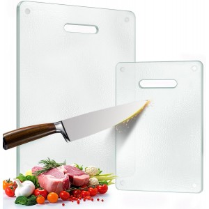 Tempered Glass Cutting Board for Kitchen...