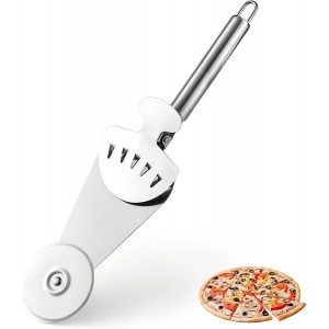 Pizza Cutter 3 in 1 Stainless Steel Pizz...