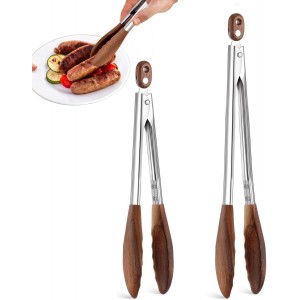 Wooden Tongs for Cooking & Serving Food,...