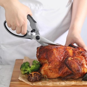 Cangshan 2-Piece Heavy-Duty Shears Set with Guards, Gray, 10300543