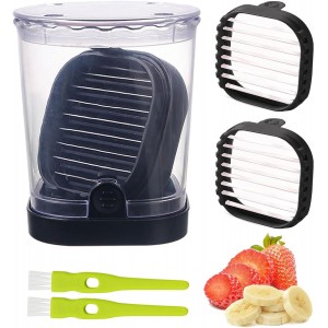 Detachable Fruit Slicer with 2 Blades, S...