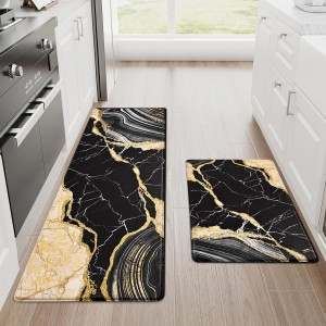 ASPMIZ Marble Kitchen Mats for Floor 2 P...