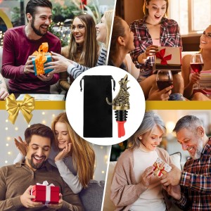 Dachshund Wine Aerator Pourer Spout for Alcohol, Bronze Sausage Dog Bottle Pourer and Stopper for Spirit Wine Champagne, Birthday Gifts, Father Day Gifts, Dachshund Gifts for Men Women