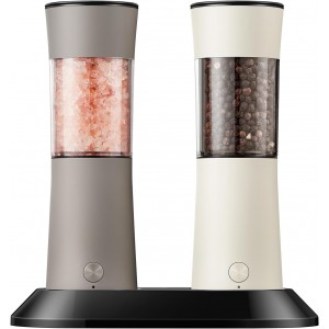 Electric Salt and Pepper Grinder Set, St...