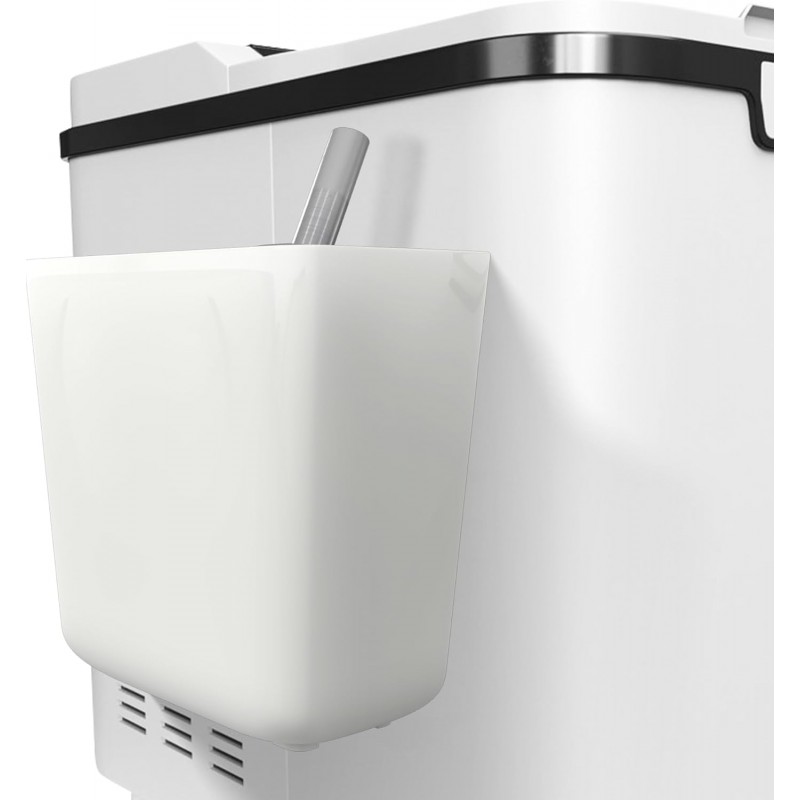 Ice Scoop Holder for Ice Machine& Freezer, Large Magnetic Scoop Holder Fits Countertop Ice Makers, Ice Cream Scoops, Kitchen Food Scoops, L 5.5'' x W 3.54'' x H 5.9''