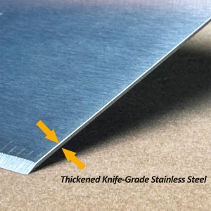 Vovoly Multipurpose Bench Scraper Kitchen Utensil for Flat Top Griddle, Dough Scraper Cutter for Bread and Pizza Cutter - Stainless Steel Metal Griddle Scraper Chopper