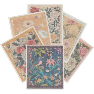 JOYMOOP 6 Pack Dishcloths for Kitchen, Reusable Absorbent Non-Scratch Cleaning Cloths, Washable Quick-Drying Rags for Cookware and Household, 6.7×7.9 Inch