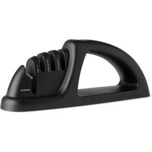 Amazon Basics 4-in-1 Knife Sharpener wit...