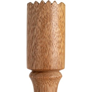 Creative Co-Op 5-Piece Stainless Steel and Mango Wood Bar Tools with Stand, Nickel Finish and Natural