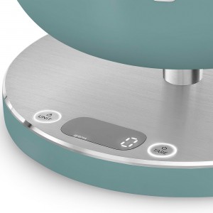 SMEG Contemporary Digital Kitchen Scale with Removable Bowl (Jade)