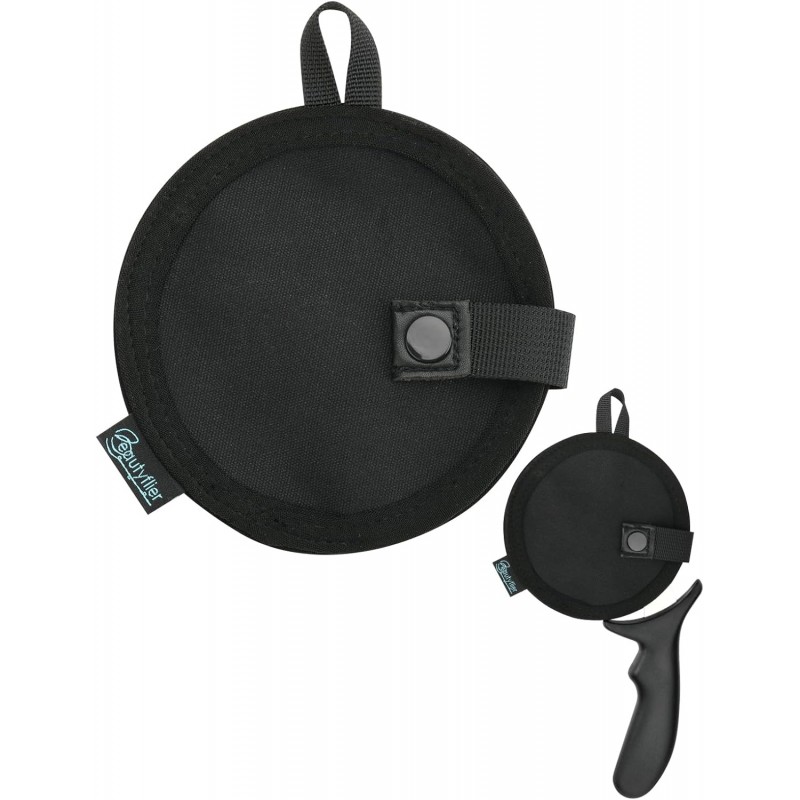 Beautyflier Pizza Wheel Cover, 4-Inch Pizza Cutter Sleeve, Black