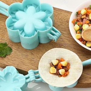 3 Pcs Dumpling Making Tools Dumpling Maker Press Kitchen Cooking Mold for Meat Pies, Dumplings, Pot Stickers Making