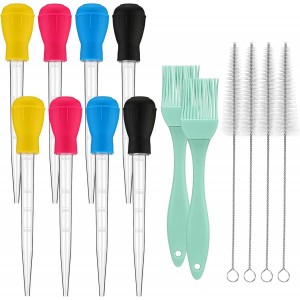 Boao 14 Pcs Heat-resistant Turkey Baster...