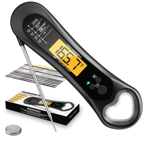 Meat Thermometer Digital, Instant Read M...
