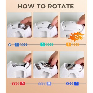 2025 New 3-in-1 Electric Nail Clippers, Baby Nail File, 3-Speeds, Polishing Automatic Nail Trimmer with Nail Chip Storage & LED Light, Rechargeable Safety Cutter for Women, Men, Baby, Seniors