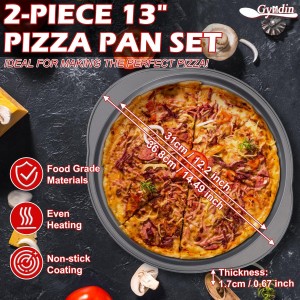 Pizza Pan for Oven - 13