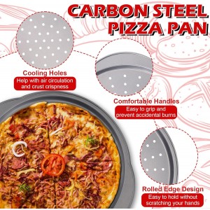 Pizza Pan for Oven - 13
