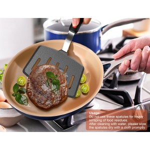 Mixed 5 Piece Silicone Spatula Set, 600F Heat-Resistant No-Melt Rubber Spatula Handle and Blade - Kitchen Cooking Utensils for Nonstick Cookware, Spatula Turner for Egg,Pancake,Burger- Dishwasher Safe