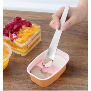 Premium Ice Cream Scoop Set,Ice Cream Scoop with Trigger,Ice Cream Scooper,Ice Cream Spoon,Heavy Duty Metal Icecream Scoop Spoon Dishwasher Safe,Icecream Scoop Spoon Perfect for DIY Fruit,Cookie