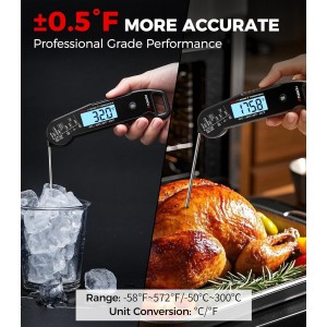 Atogou Meat Thermometer, Professional Food Thermometer,