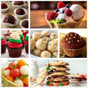 Cookie Scoop Set, 3Pcs Ice Cream Scoop, Cookie Scoops for Baking Set of 3, 18/8 Stainless Steel Cookie Scooper for Baking, Ice Cream Scooper with Trigger Release, Mint Soft Grip Cookie Dough Scoop