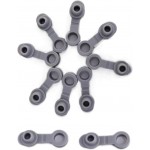 10Pcs Gray Universal Silicone Sealing, Bottle Straw Hole Grommets Stopper Lids Straw Plug, Replacement Tumber 20/30Oz Thermos Cup, Kitchen Utensils, Wine Stoppers and Pourers, Bar and Wine Tools