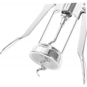 Two-in-one Wine Bottle Opener Set: Metal Wine Corkscrew Bottle Opener Easy to Use for Parties