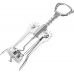 Two-in-one Wine Bottle Opener Set: Metal Wine Corkscrew Bottle Opener Easy to Use for Parties