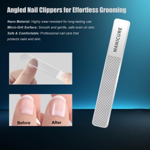 Heavy-Duty 4 PCS Nail Clippers Set with Case,Sharp High-Carbon Steel Blades for Hard Nails,Portable Grooming Tool for Men & Women,Great Christmas Gift,Stocking Stuffers Idea