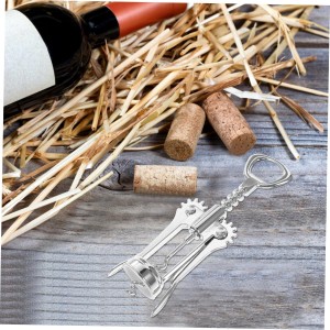 Manual Wine Opener Wing Stainless Steel Wine Corkscrew Home Party Accessory