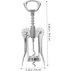 Luxshiny Manual Wine Opener Set Red Wine Wine Corkscrew Bottle and Wine Opener Key Bottle Openers Metal Wine Bottle Opener