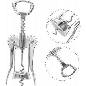 Luxshiny Manual Wine Opener Set Red Wine Wine Corkscrew Bottle and Wine Opener Key Bottle Openers Metal Wine Bottle Opener