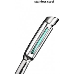 Straight Stainless Steel Vegetable & Fruit Peeler – Ultra-Sharp Blade, Comfortable Handle, Easy to Clean Kitchen Peeler