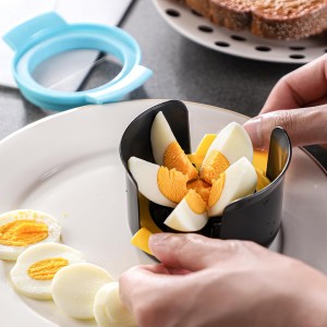 Egg Slicer for Hard Boiled Eggs，4 in 1 Multifunctional Egg Cutter,Strawberry slicer, Strawberry, Tomato, Dicer for Soft Fruit Mushroom Home Use