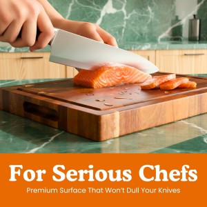 End Grain Butcher Block Cutting Board [1.5