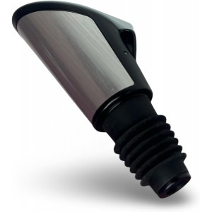 Reusable Wine Stopper Pourer - 2-in-1 Airtight Bottle Stopper with Leakproof Pour Spout - Wine Preserver for Red & White Wine - Bar Accessories Gift