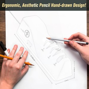 Knife Sharpener, Diamond Abrasives Electric Knife Sharpener for Stainless Steel and Ceramic Knives, with Dust Collection Box, Quick Sharpening & Polishing