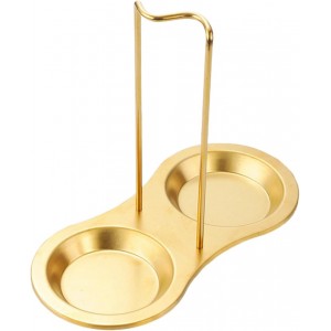 Cooking Spoon Rest Gold Stainless Steel ...
