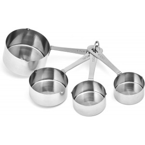 Amco Stainless Steel Measuring Cups (Set...