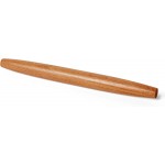 Amazon Basics Wooden French Rolling Pin, 17 in., Acacia Wood, Nonstick