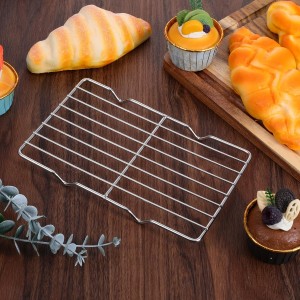 Roasting Rack Stainless Steel Wire Rack for Baking Sheet 5.3 x 8.46 Inch Heavy Duty Wire Grate Oven Grill Rack Oven Rack Cooling Rack Baking Rack with 4 Legs Rectangle Wire Cooking Racks for Meat