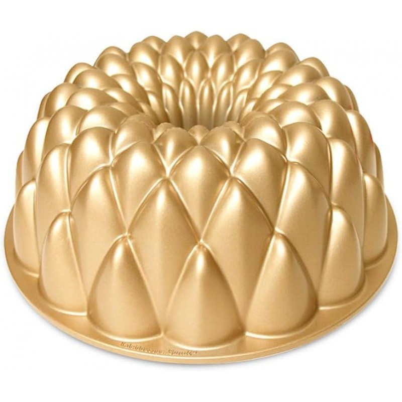 Nordic Ware Kaleidoscope Bundt, 10 Cup, Gold