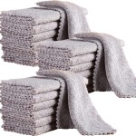 20 Pack Kitchen Dish Cloths 10
