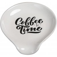 Coffee Spoon Rest for Coffee Bar Accessories, Small Spoon Rest for Coffee Station, Mini Coffee Spoon Holder for Tea Spoon, Stirring Spoon, Teaspoon, Coffee Stirrers, Ceramic Kitchen Decor