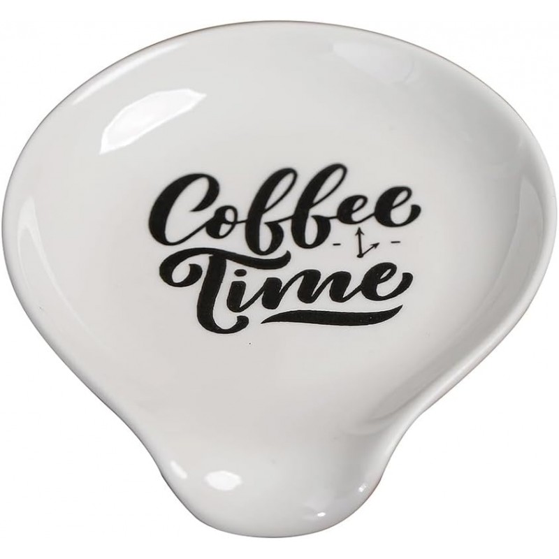 Coffee Spoon Rest for Coffee Bar Accessories, Small Spoon Rest for Coffee Station, Mini Coffee Spoon Holder for Tea Spoon, Stirring Spoon, Teaspoon, Coffee Stirrers, Ceramic Kitchen Decor