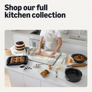 Amazon Basics Nonstick Springform Pan, Dishwasher and Oven-Safe, 10 in., Carbon Steel