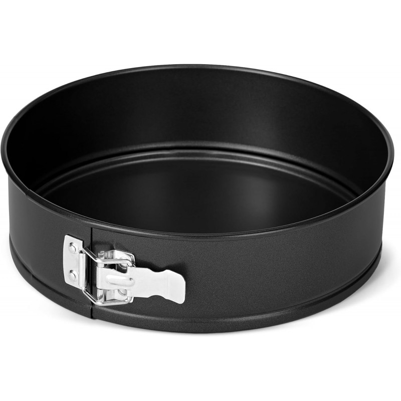 Amazon Basics Nonstick Springform Pan, Dishwasher and Oven-Safe, 10 in., Carbon Steel